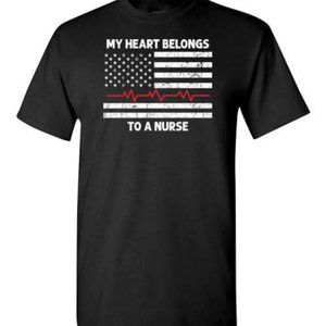 My Heart Belongs to a Nurse Shirt for Men